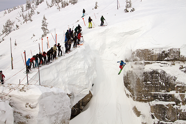 there’s only one corbett’s couloir; there’s only one you; do the math.. © jackson hole 