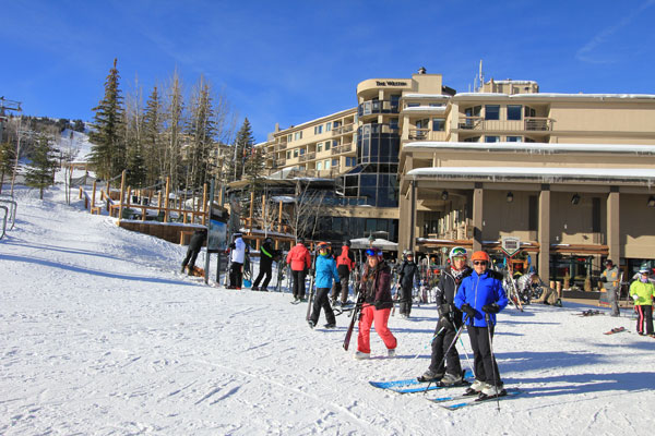 Ski in/ski out doesn't get easier than from the Westin Snowmass