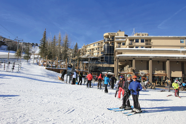 It doesn't get simpler than staying slope side at The Westin Snowmass © SnowAction