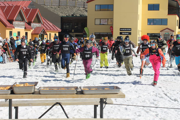 Crazy events and closing days go together; this was Cardrona's © Jen Houltham