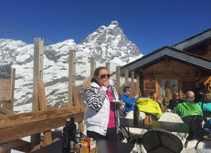 Lunch in Cervinia