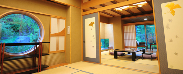 Japanese room at Bettai Senjuan