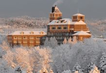 Sendai Royal Park Hotel in winter