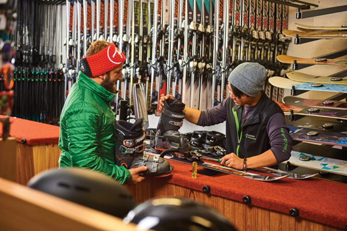 Ski hire and workshop at Hotel Pension Grimus