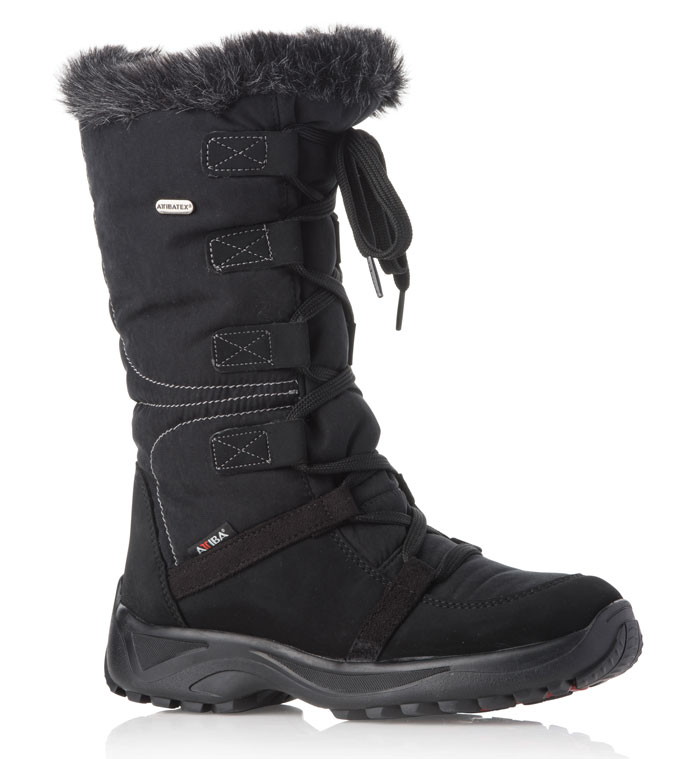 Attiba aprés boots feature Italian style as well as unmatched safety