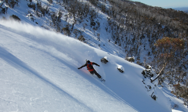 Thredbo backcountry skiing