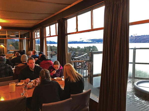 Breakfast with a view Ohau Lodge