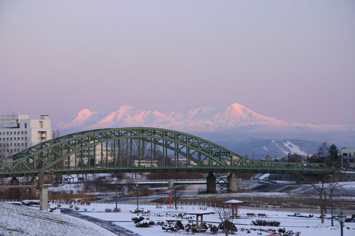 Winter view Asahikawa City