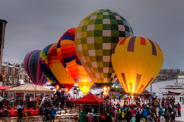 Steamboat balloon festival