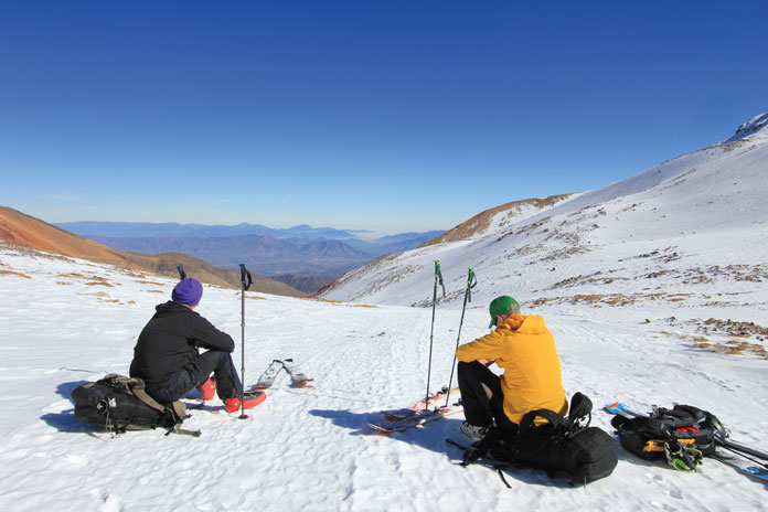 View at Ski Arpa