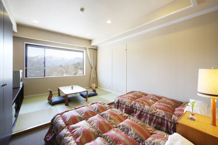 Oze Iwakura Resort Hotel Japanese/Western combination room