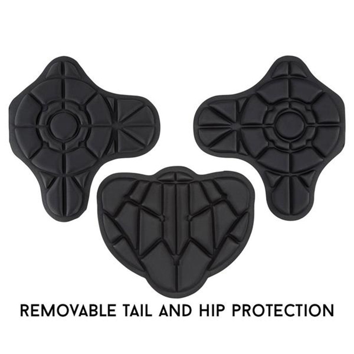 Drífa hip and tail snow protection pads view