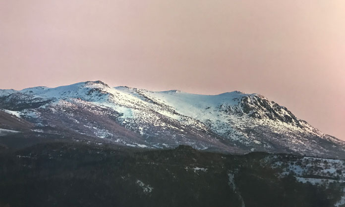 Mt Jagungal from the Alpine Australia book