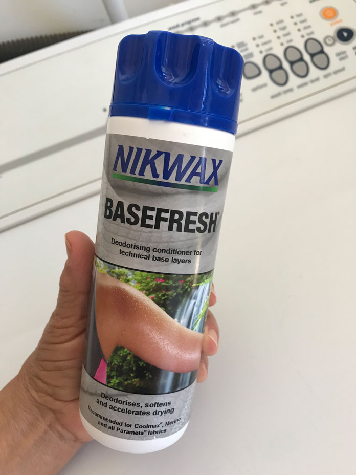 Nikwax Basefresh is a must have for any active lifestyler's laundry