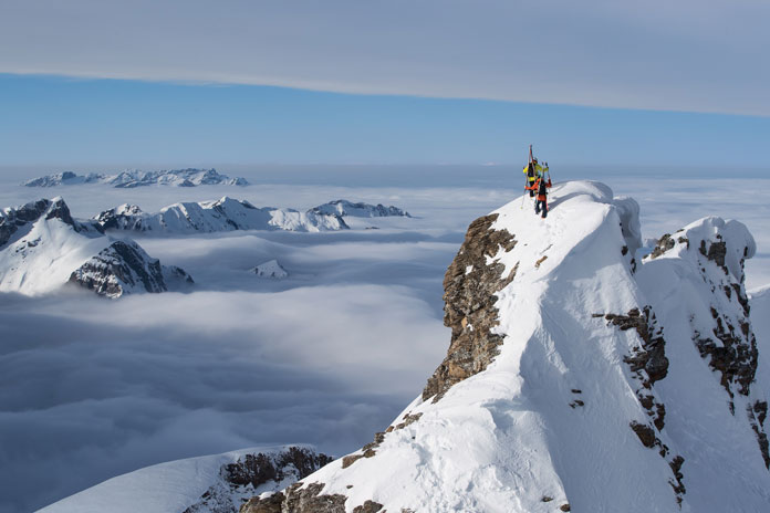 Engelberg high peaks with Warren Miller
