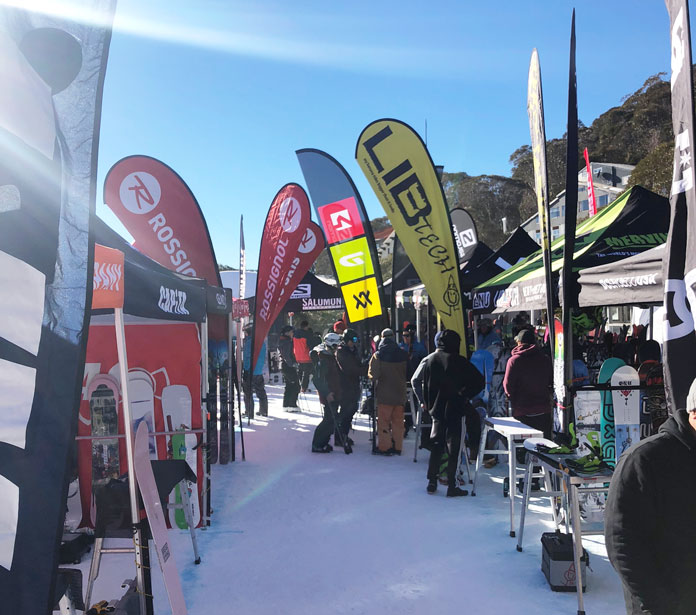The SIA ski and board tests feature a great range of top brands