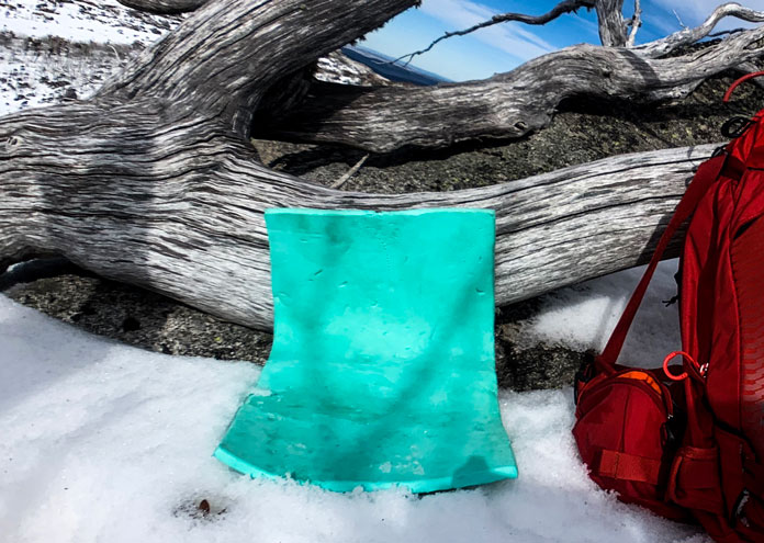 A piece of foam is a very handy addition to the ultimate ski day pack selection