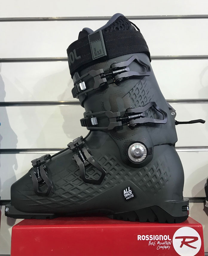Rossignol AllTrack Pro110 boot on display