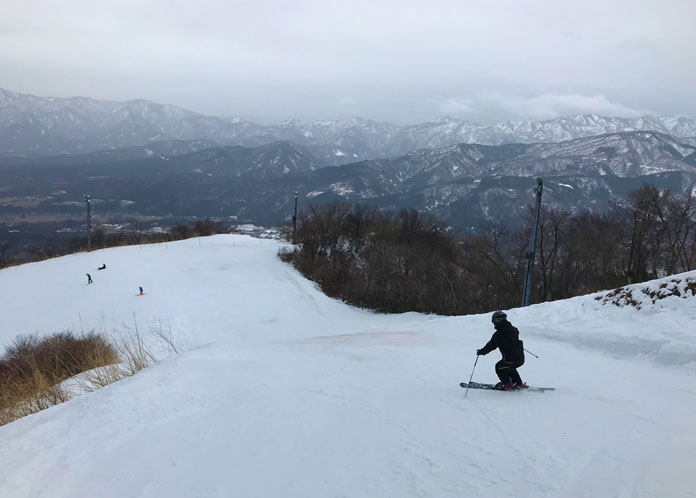 Skiing Iox-Arosa, Nanto City, Toyama