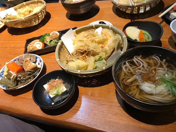 Ainokura lunch set