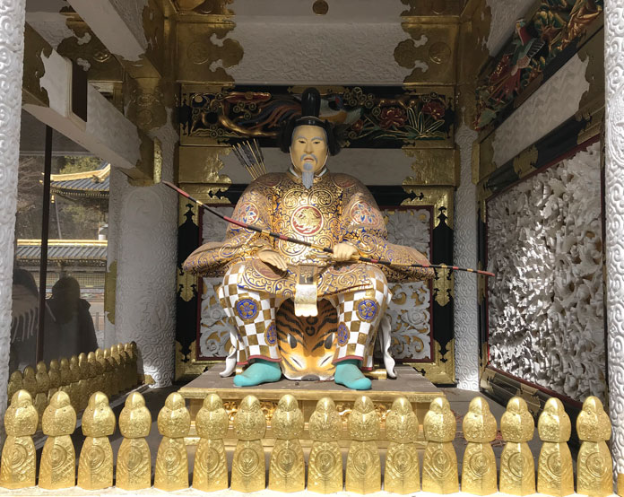 Gate guardian Nikko Toshogu shrine