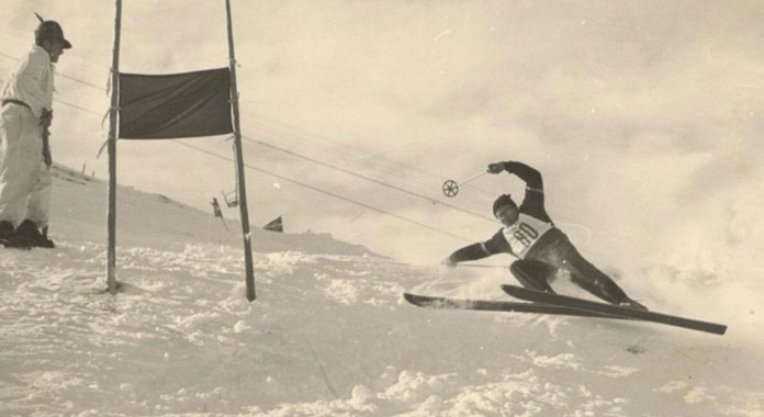 Frank Prihoda ski racing