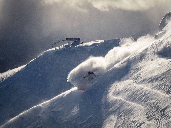 Powder skiing the alpine finding Whistler's best ski lines