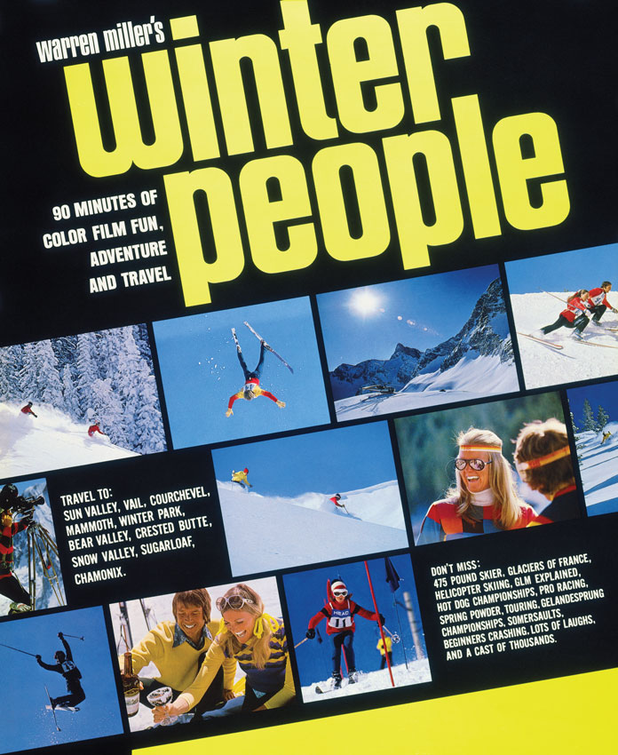 1972 Warren Miller ski movies delivers Winter People, the ode to anyone who ever did a season anywhere