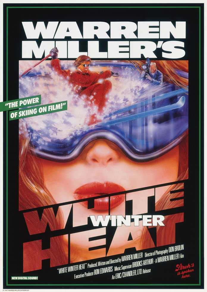 Warren Miller Ski Movie poster 1987 - Winter Heat