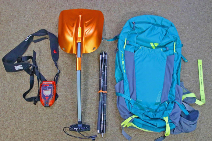 Avi gear for free beacon sessions at Alpine Backcountry shop, Berridale