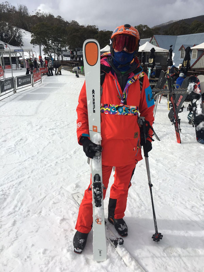Styling OOSC Jamie Nicholls Snow Park jacket and Fresh Pow Pants 