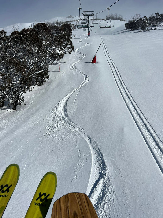First chair at Thredbo 19 Sepetember 2022