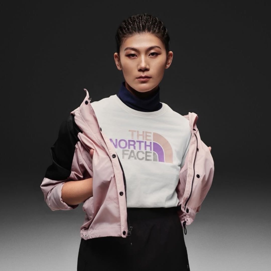 Liu Jiayu joins the North Face