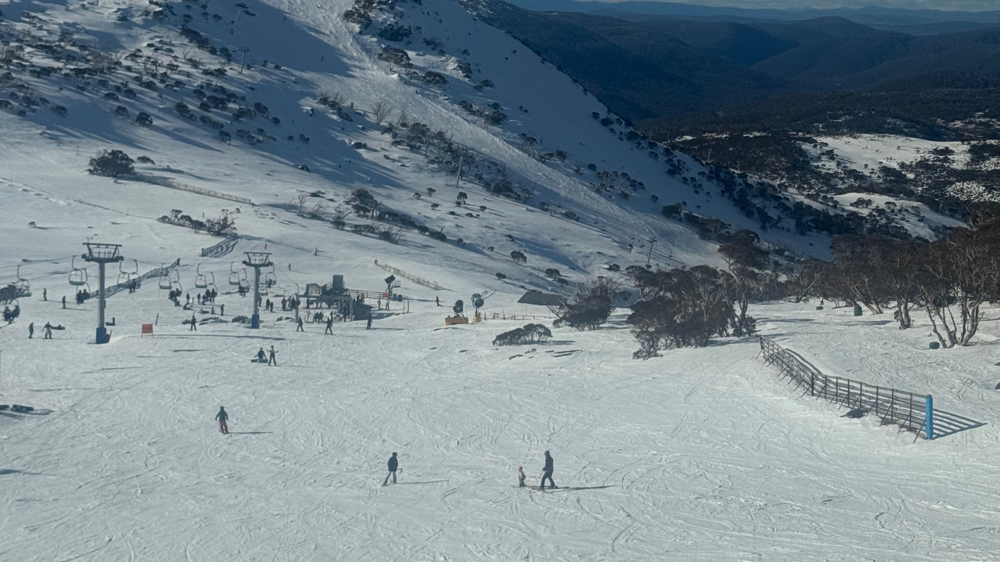 Skiing at Perisher