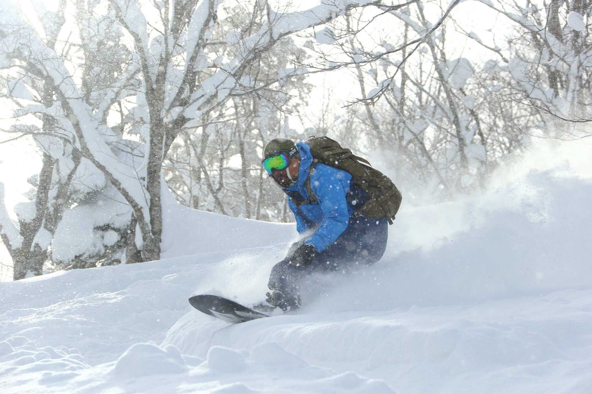 Snowboarding at Appi Kogen in Japan