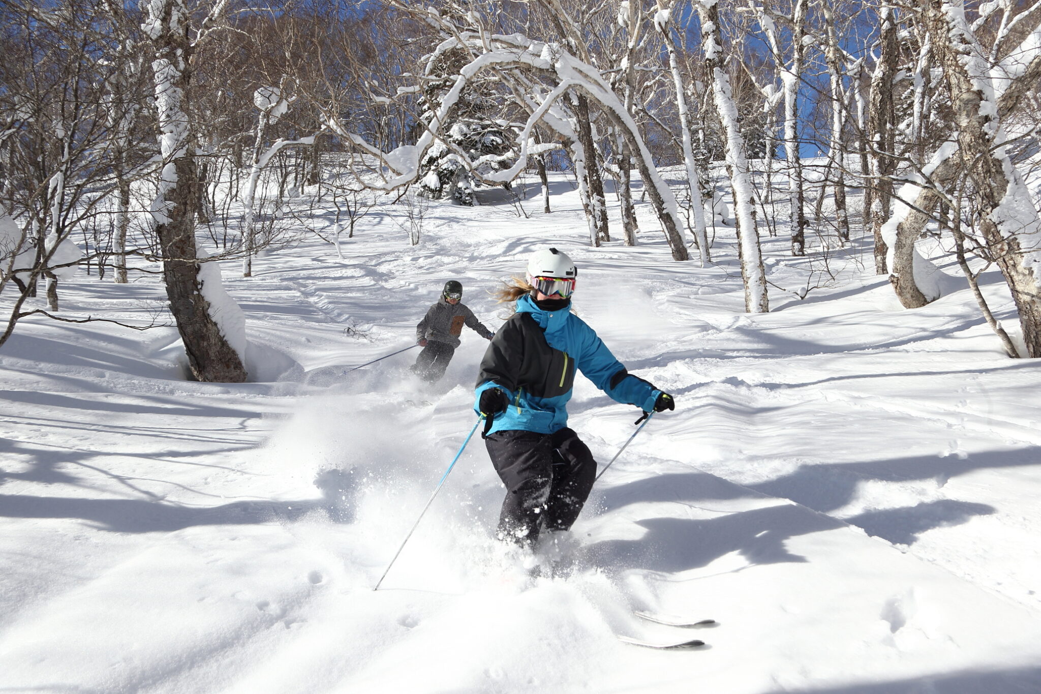 Skiing at Appi Kogen