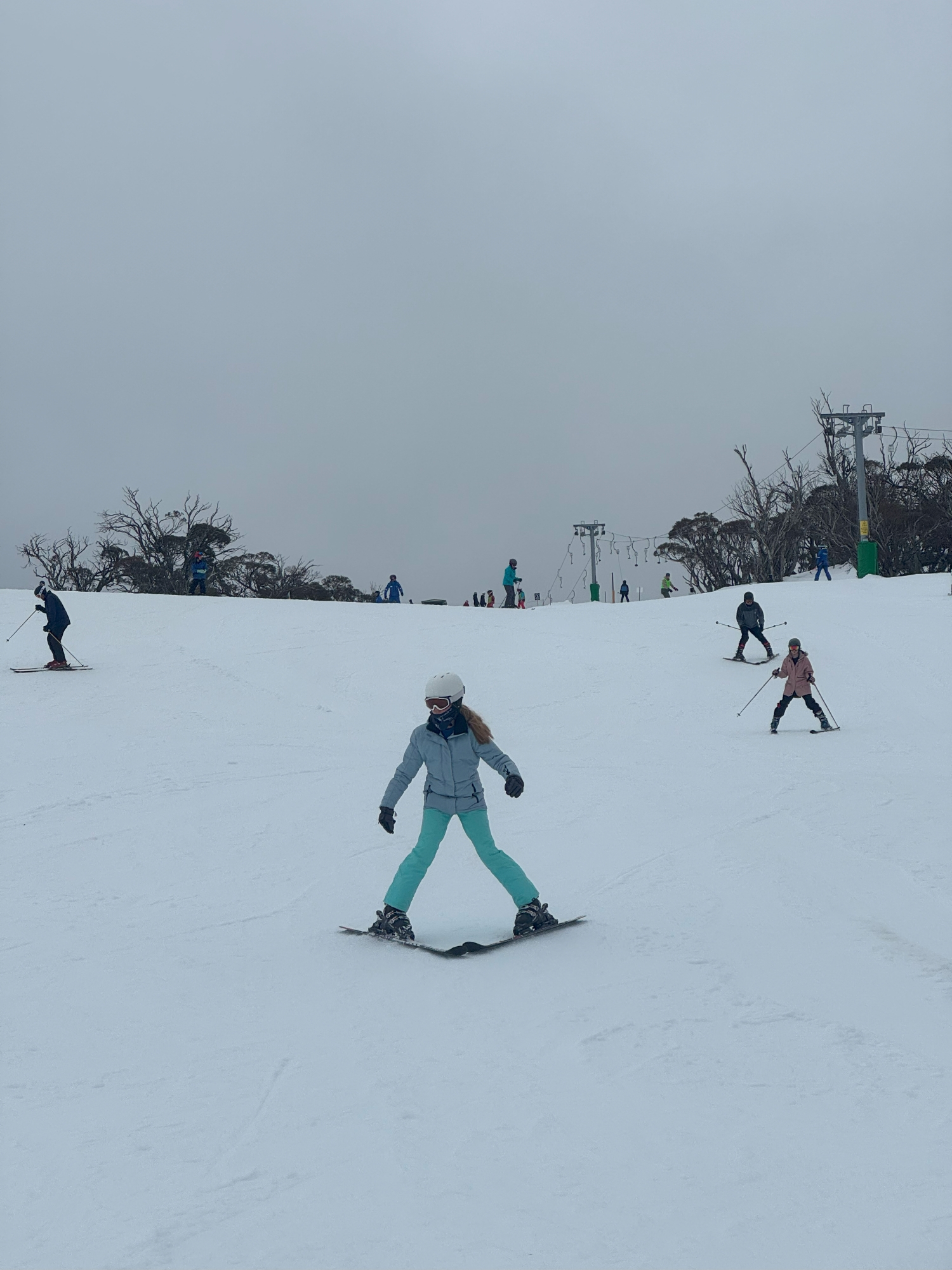 Skiing at perisher