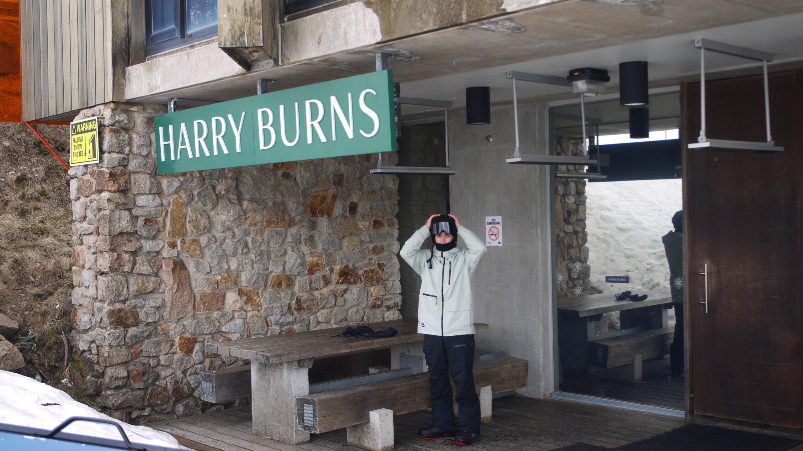 Harry Burns at Mt Buller