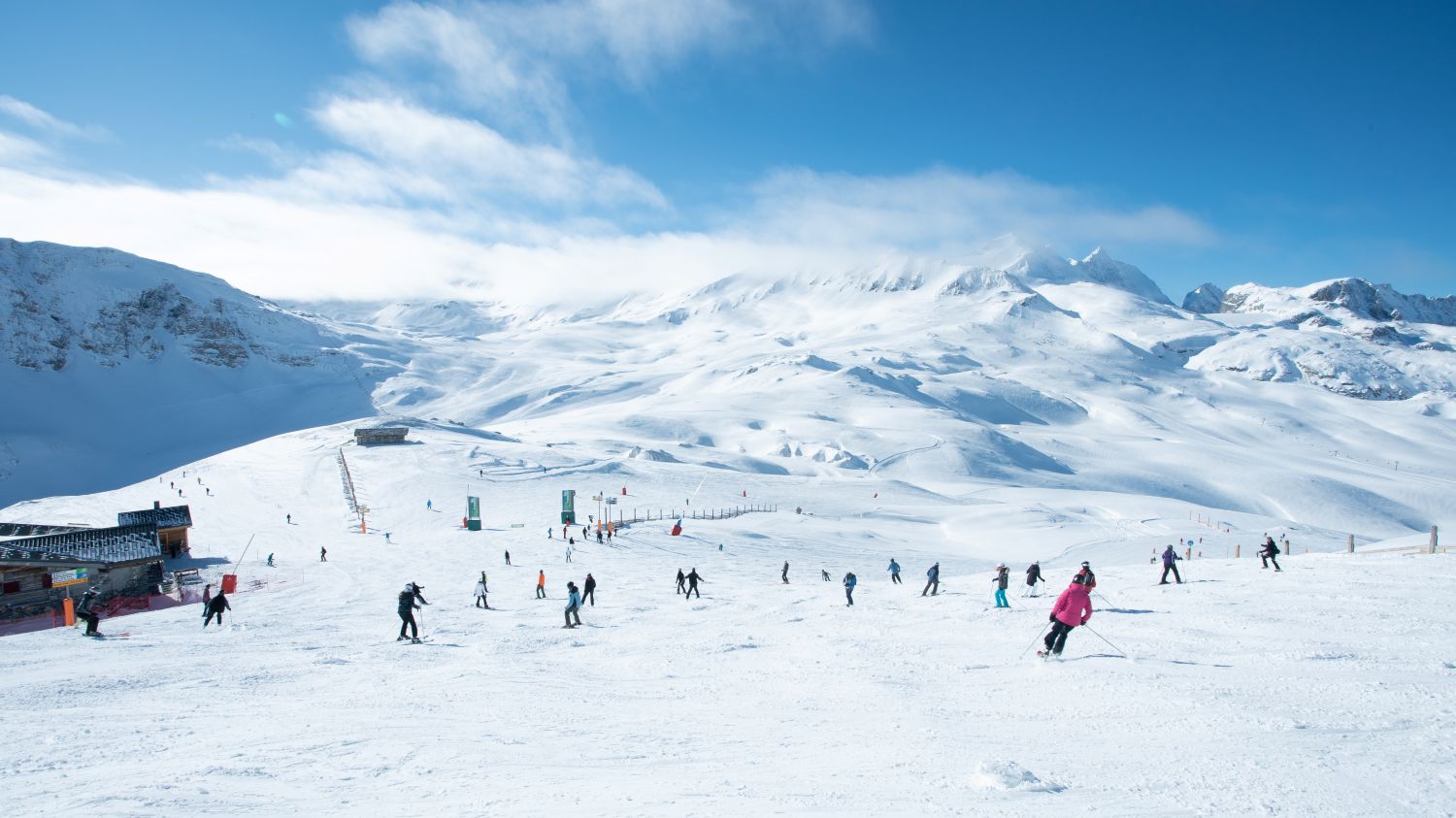 Skiing at Val d'isere