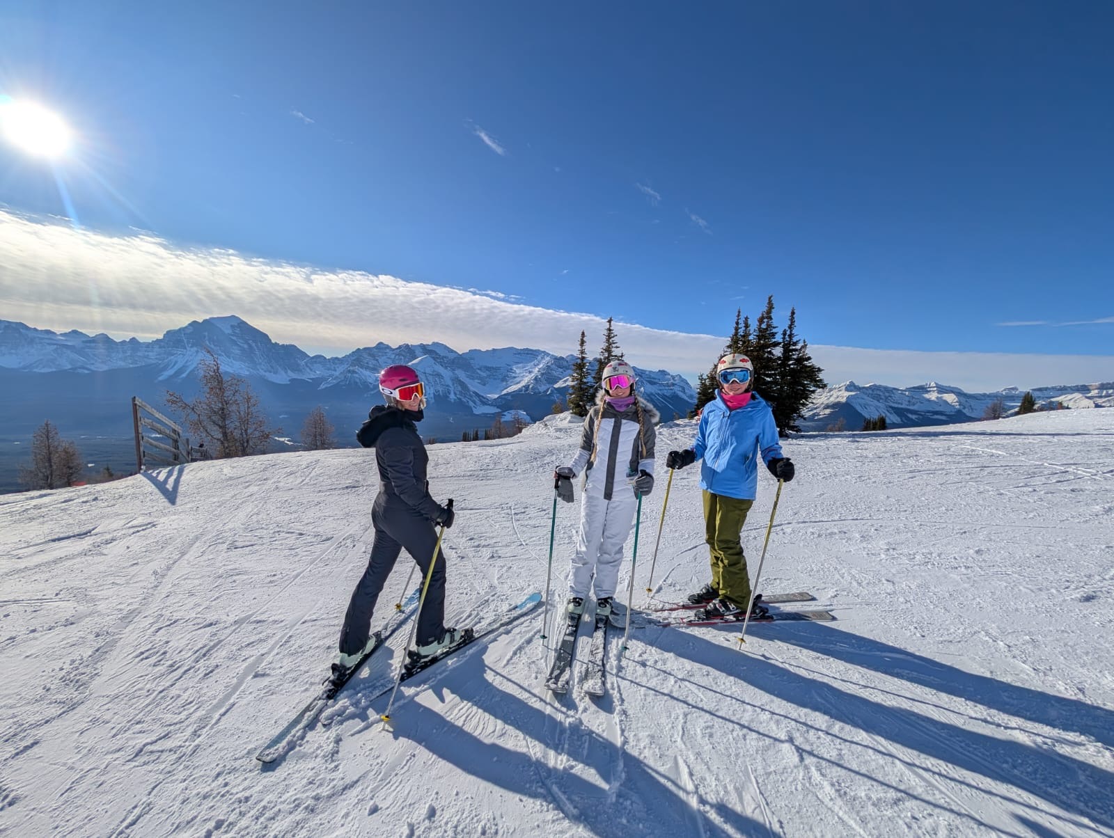 Skiing at Lake Louise Banff